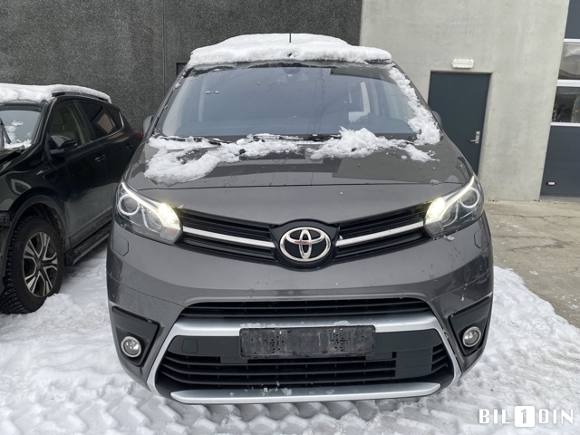 Toyota Proace 2016-->> (Type II) , Motorkode: 5WZ-HV, Girkassekode: 