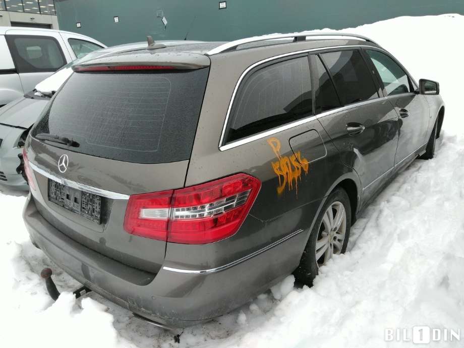 Mercedes E-Klasse 2009-2013 (Fase 1) (W212) (W212), Motorkode: OM651.924, Girkassekode: 