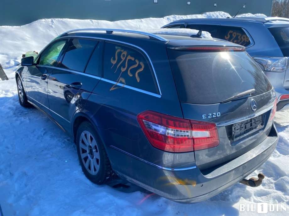 Mercedes E-Klasse 2009-2013 (Fase 1) (W212) (W212), Motorkode: OM651.924, Girkassekode: 