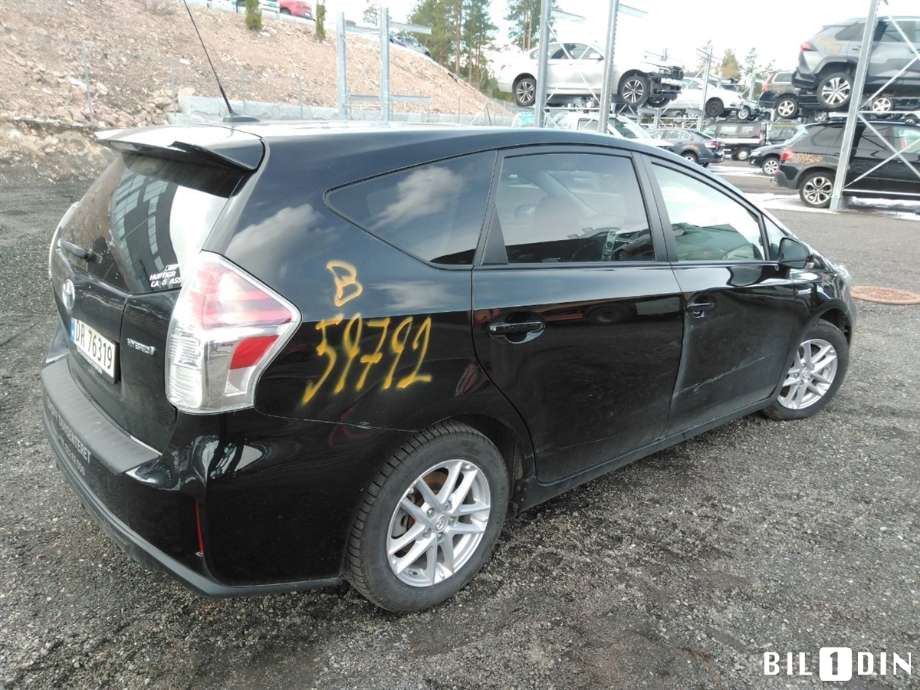 Toyota Prius +7 2012-2020 (Type III) (stasjonsvogn) (stasjonsvogn), Motorkode: 2ZR-FXE, Girkassekode: 