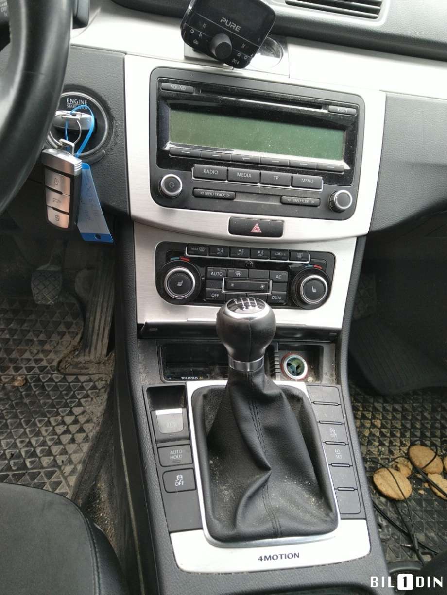 VW Passat 2011-2015 (B7) (B7), Motorkode: CFFB, Girkassekode: 