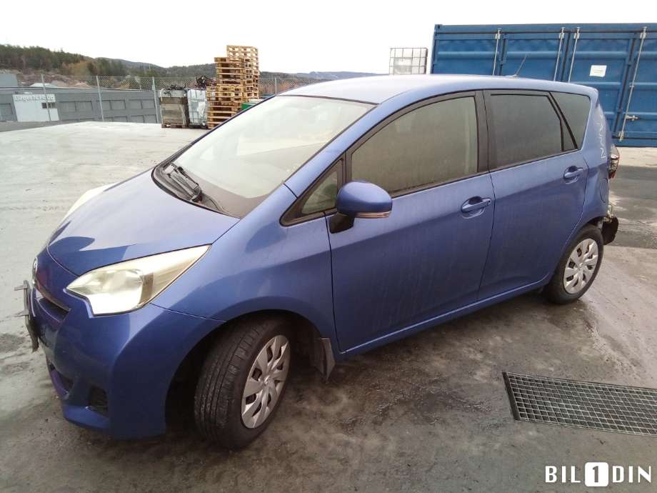 Toyota Verso-S 2011-2015 (COMBI) (COMBI), Motorkode: 1NR-FE, Girkassekode: 