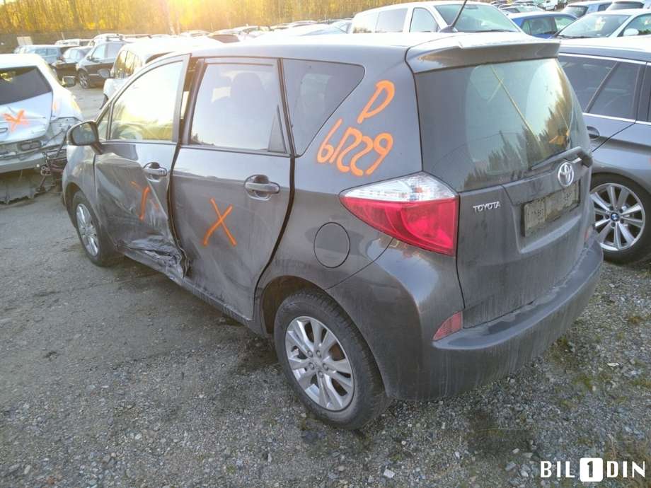 Toyota Verso-S 2011-2015 (COMBI) (COMBI), Motorkode: 1NR-FE, Girkassekode: