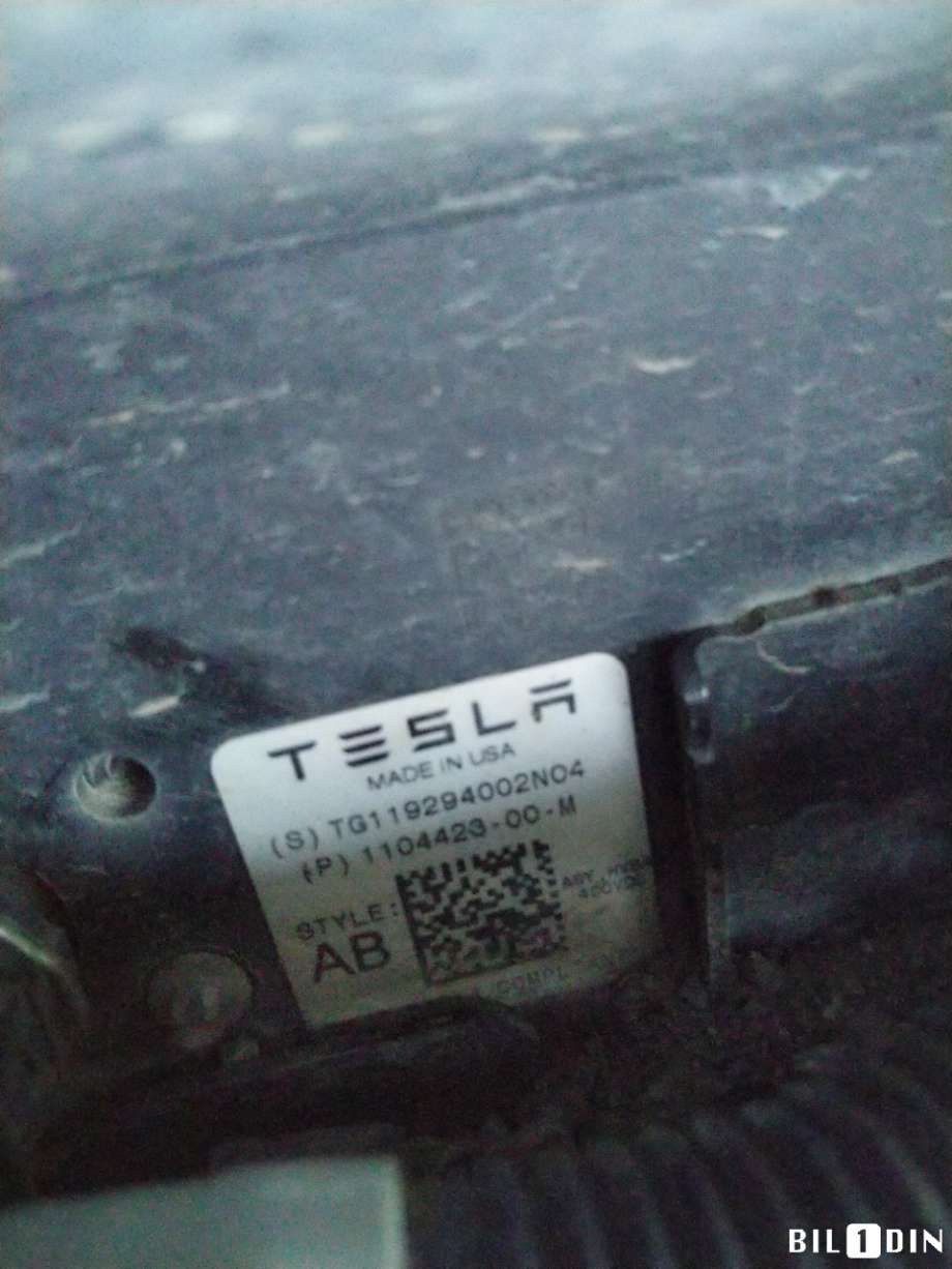 Tesla Model 3 2018-2023 (Fase 1) , Motorkode: 3D3, Girkassekode: 