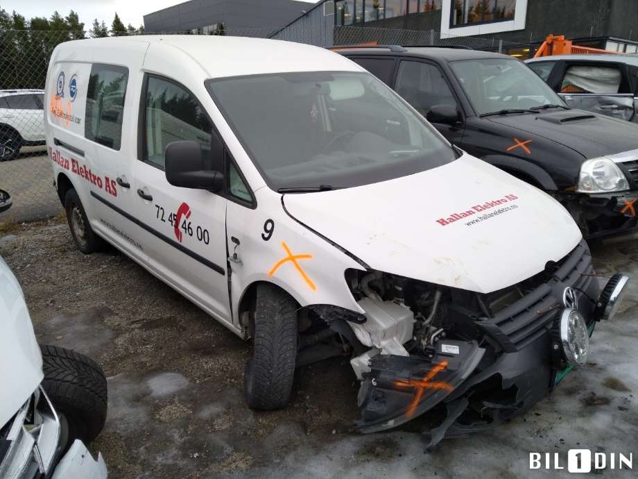 VW Caddy 2010-2015 (Type III, Fase 2) , Motorkode: CFHF, Girkassekode: 