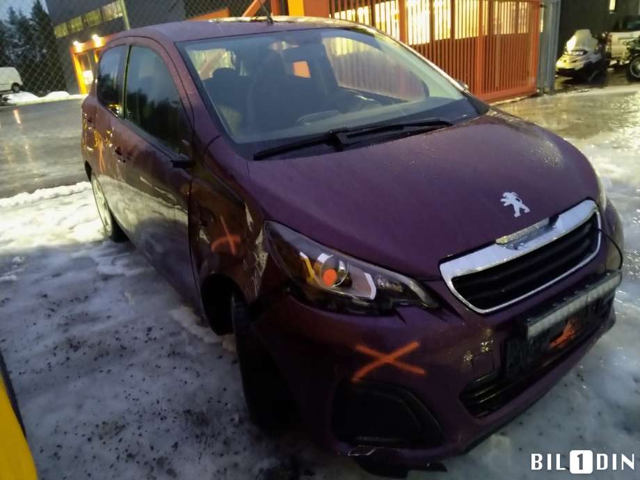 Peugeot 108 2014-->> delebil , Motorkode: CFB, Girkassekode: 