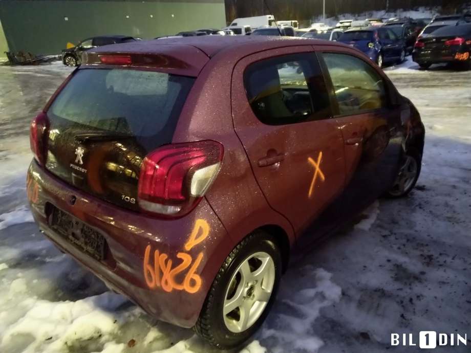 Peugeot 108 2014-->> delebil , Motorkode: CFB, Girkassekode: 