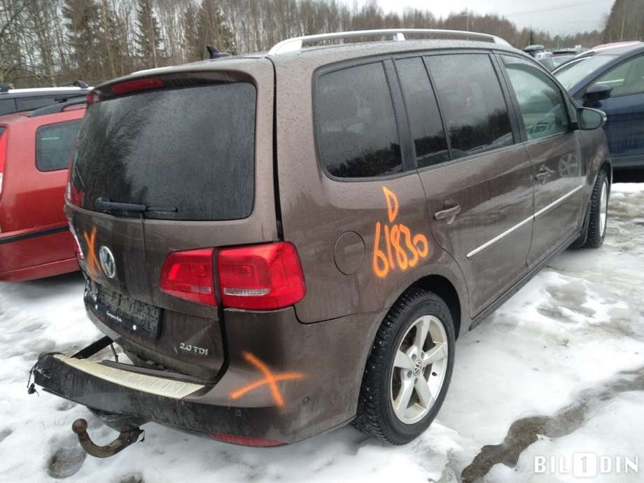 VW Touran 2010-2015 (Type I, Fase 3) , Motorkode: CFJA, Girkassekode: