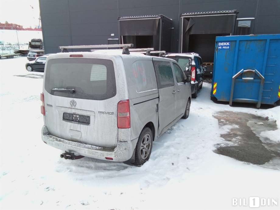 Toyota Proace 2016-->> (Type II) , Motorkode: 4WZ-FTV, Girkassekode: 