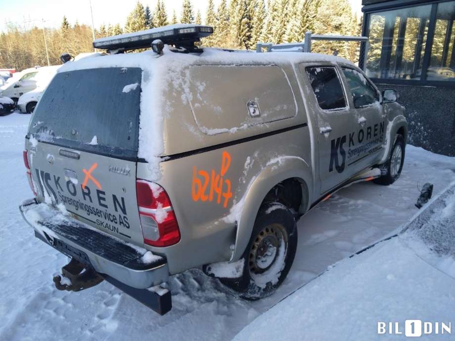 Toyota Hilux 2012-2016 , Motorkode: 1KD-FTV, Girkassekode: 