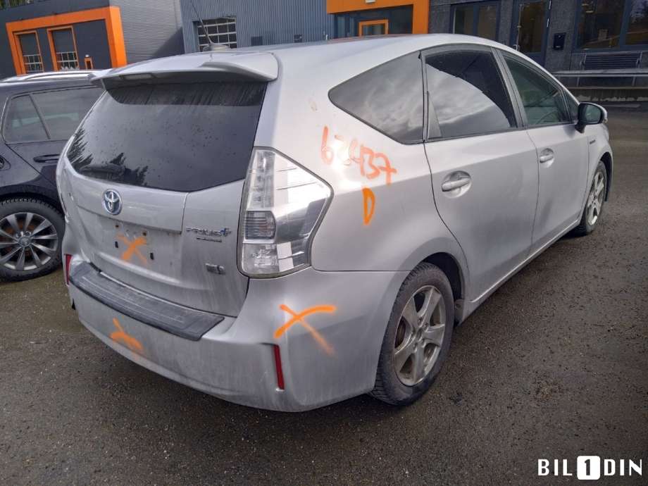 Toyota Prius +7 2012-2020 (Type III) (stasjonsvogn) (stasjonsvogn), Motorkode: 2ZR-FXE, Girkassekode: