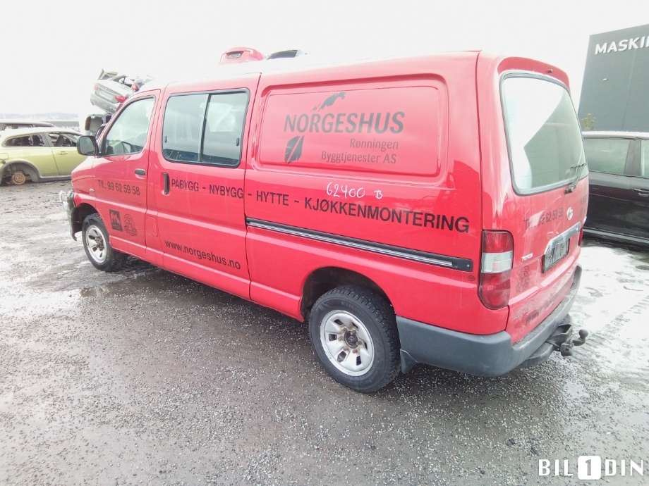 Toyota Hiace 2007-2012 (Fase 3) , Motorkode: 2KD-FTV, Girkassekode: 