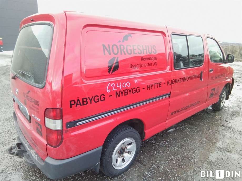 Toyota Hiace 2007-2012 (Fase 3) , Motorkode: 2KD-FTV, Girkassekode: 
