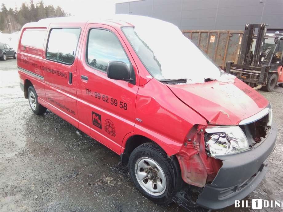Toyota Hiace 2007-2012 (Fase 3) , Motorkode: 2KD-FTV, Girkassekode: 