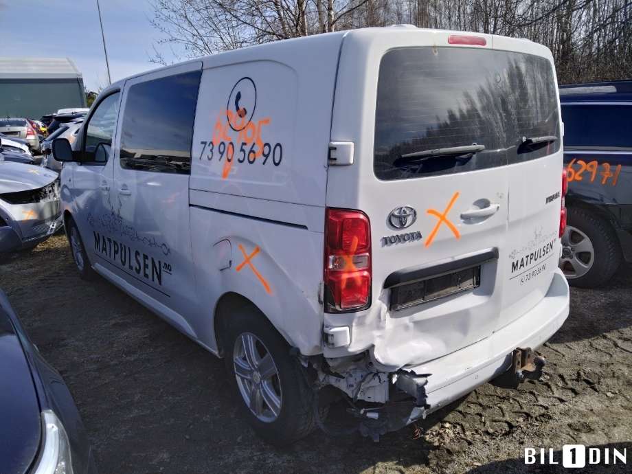 Toyota Proace 2016-->> (Type II) , Motorkode: 3WZ-HV, Girkassekode: 