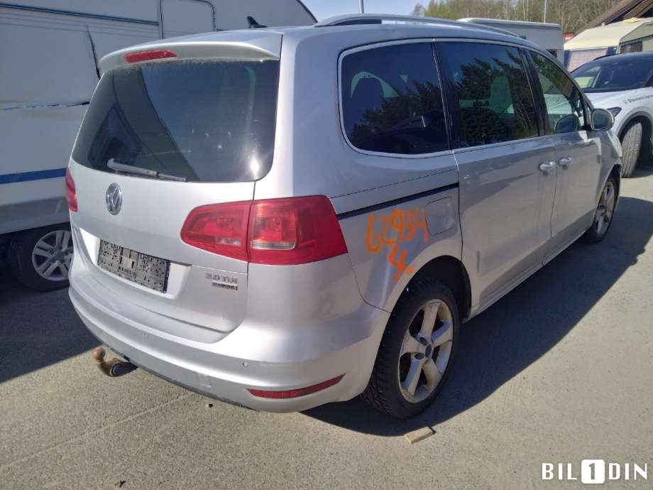 VW Sharan 2010-->> (Type II) , Motorkode: CFFB, Girkassekode: 