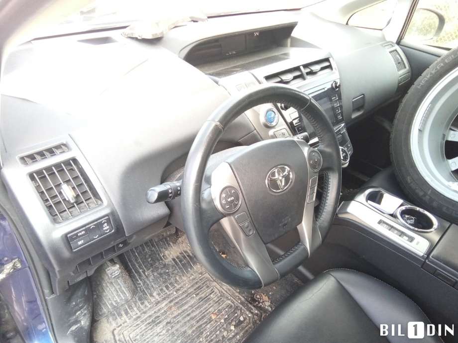 Toyota Prius +7 2012-2020 (Type III) (stasjonsvogn) (stasjonsvogn), Motorkode: 2ZR-FXE, Girkassekode: 