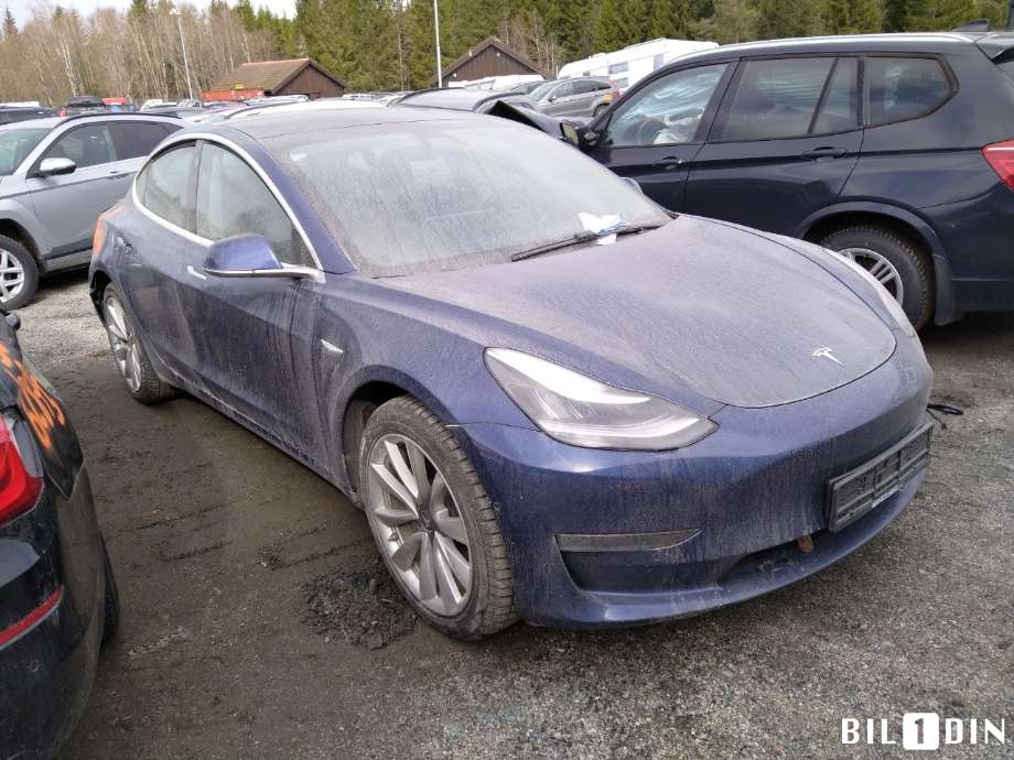 Tesla Model 3 2018-2023 (Fase 1) , Motorkode: 3D3, Girkassekode: 