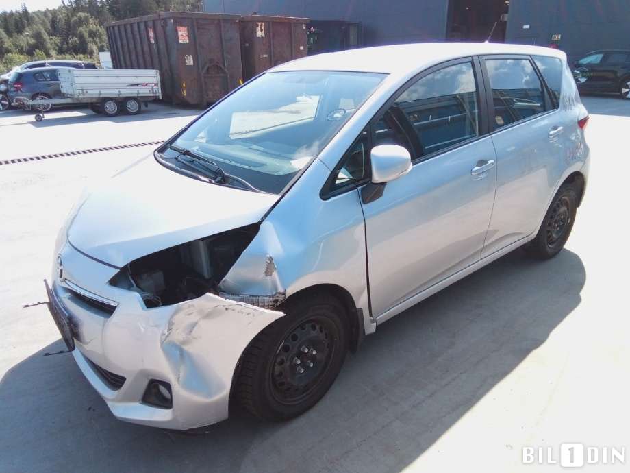 Toyota Verso-S 2011-2015 (COMBI) (COMBI), Motorkode: 1NR-FE, Girkassekode: 