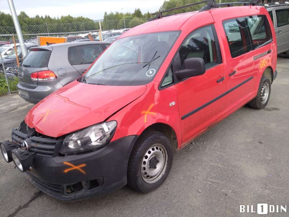 VW Caddy 2010-2015 (Type III, Fase 2) , Motorkode: CFHF, Girkassekode: 