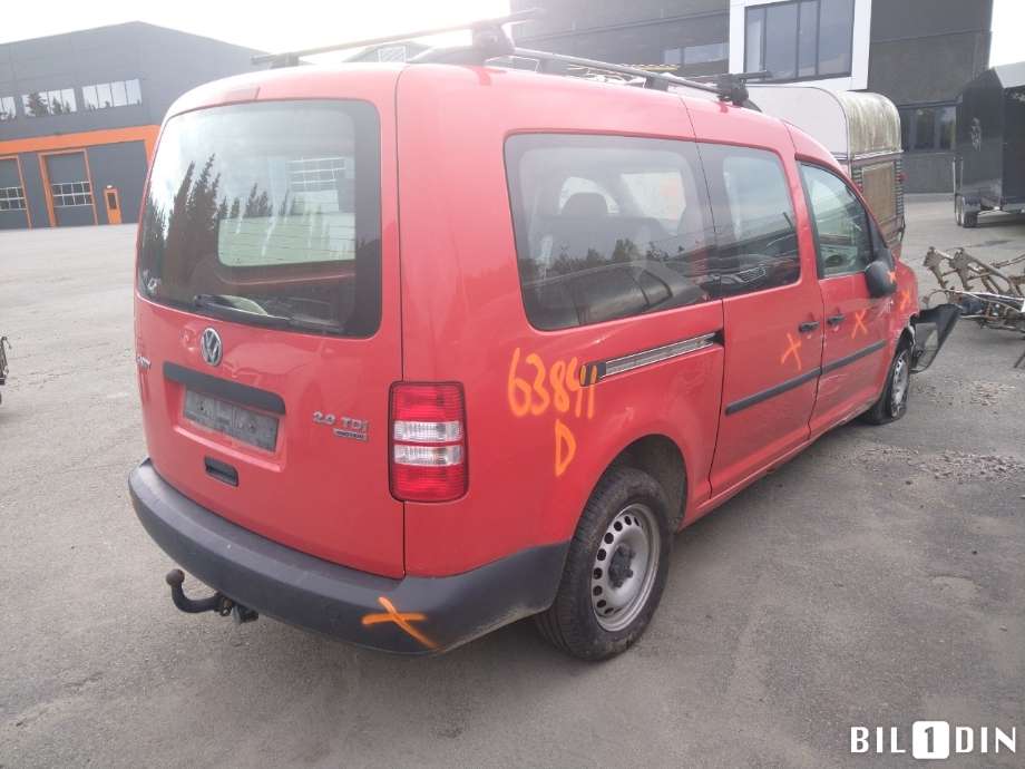 VW Caddy 2010-2015 (Type III, Fase 2) , Motorkode: CFHF, Girkassekode: 