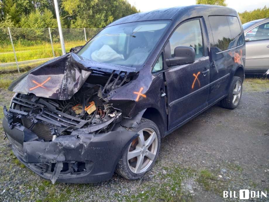 VW Caddy 2010-2015 (Type III, Fase 2) , Motorkode: CFHF, Girkassekode: 