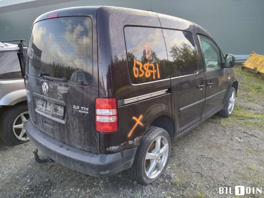 VW Caddy 2010-2015 (Type III, Fase 2) , Motorkode: CFHF, Girkassekode: 
