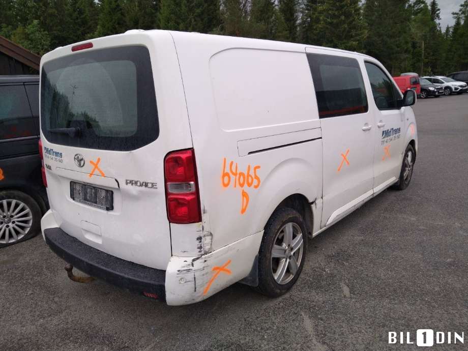 Toyota Proace 2016-->> (Type II) , Motorkode: 4WZ-FHV, Girkassekode: