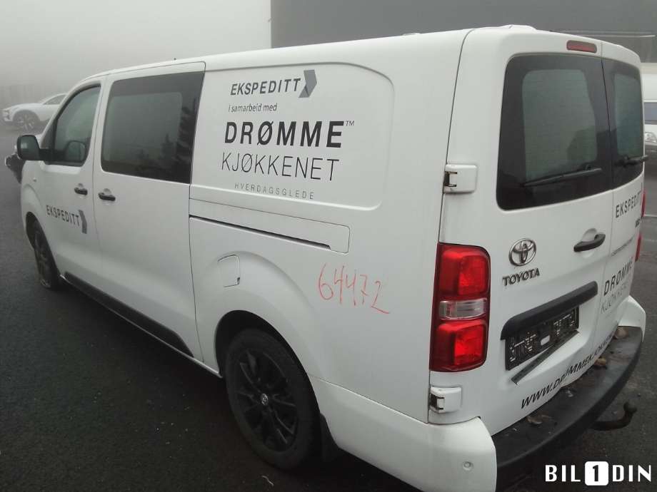 Toyota Proace 2016-->> (Type II) , Motorkode: 4WZ-FTV, Girkassekode: