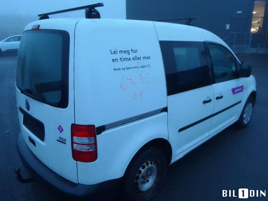 VW Caddy 2010-2015 (Type III, Fase 2) , Motorkode: CAYE, Girkassekode: 
