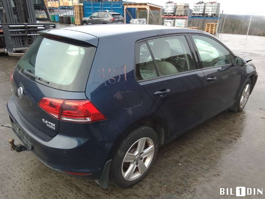 VW Golf VII 2012-2017 (Fase 1) , Motorkode: CRLB, Girkassekode: 