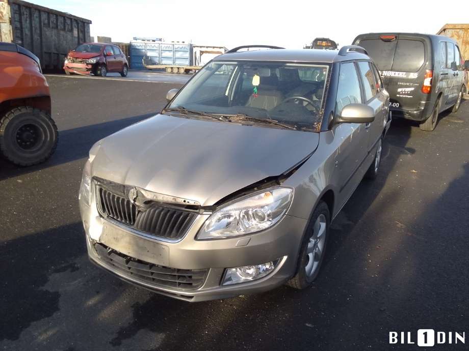 Škoda Fabia 2010-2014 (Type II, Fase 2) , Motorkode: CBZA, Girkassekode: 