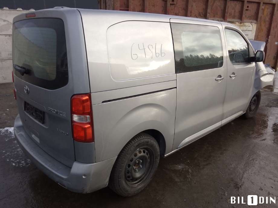 Toyota Proace 2016-->> (Type II) , Motorkode: ZKX, Girkassekode: 