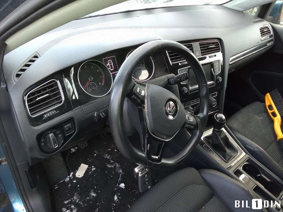 VW Golf VII 2012-2017 (Fase 1) , Motorkode: CJZA, Girkassekode: 