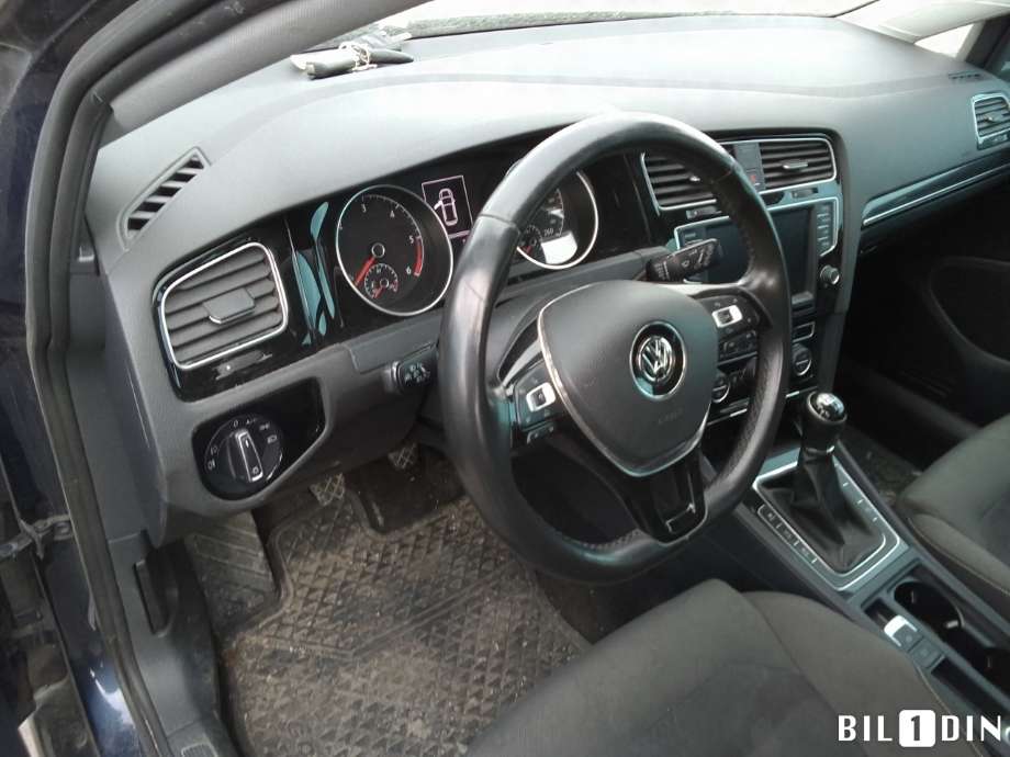 VW Golf VII 2012-2017 (Fase 1) , Motorkode: CRBC, Girkassekode: 