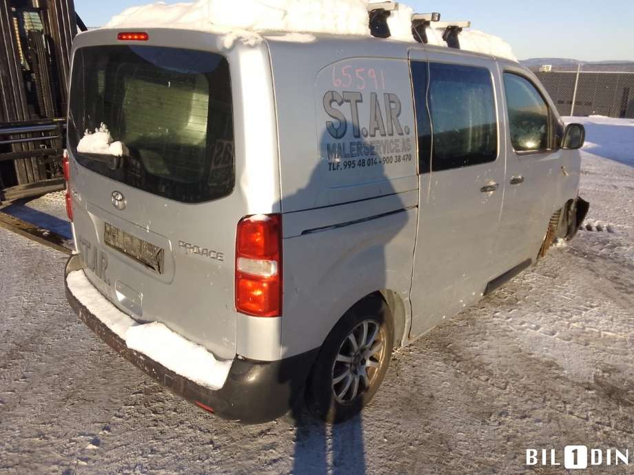 Toyota Proace 2016-->> (Type II) , Motorkode: 3WZ-TV, Girkassekode: 
