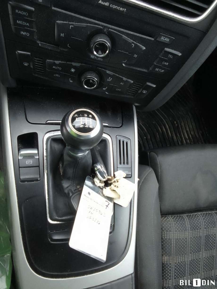 Audi A4 2007-2014 (Type IV) (B8) (B8), Motorkode: CAGA, Girkassekode: