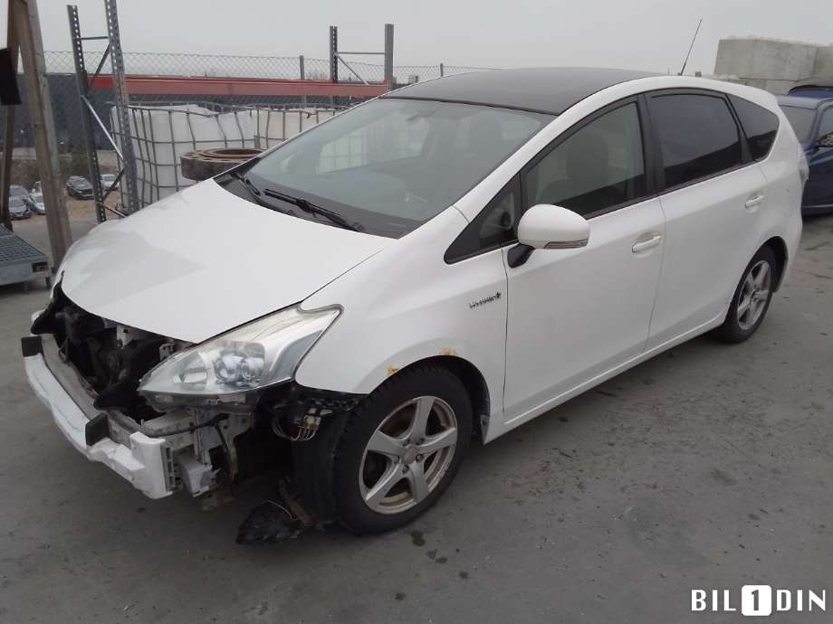 Toyota Prius +7 2012-2020 (Type III) (stasjonsvogn) (stasjonsvogn), Motorkode: 2ZR-FXE, Girkassekode: 