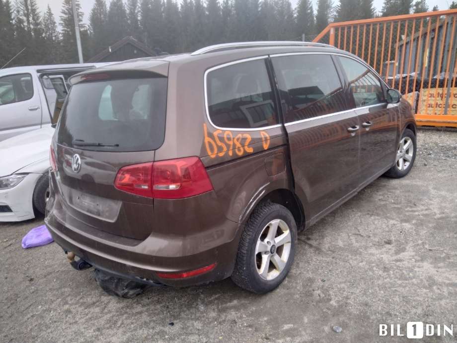 VW Sharan 2010-->> (Type II) , Motorkode: CFFB, Girkassekode: