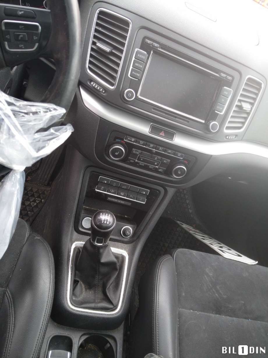 VW Sharan 2010-->> (Type II) , Motorkode: CFFB, Girkassekode:
