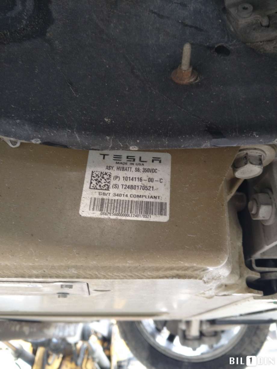 Tesla Model S 2016-2021 (Fase 2) , Motorkode: L2S, Girkassekode: 
