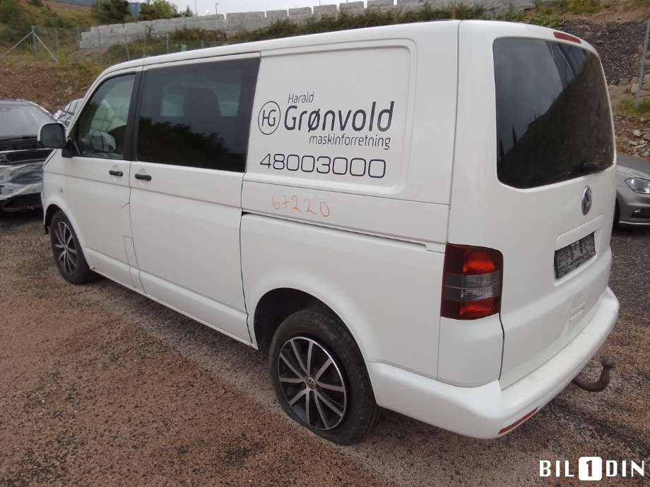 VW Transporter / Caravelle 2009-2015 (Fase 2) (T5) (T5), Motorkode: CFCA, Girkassekode: