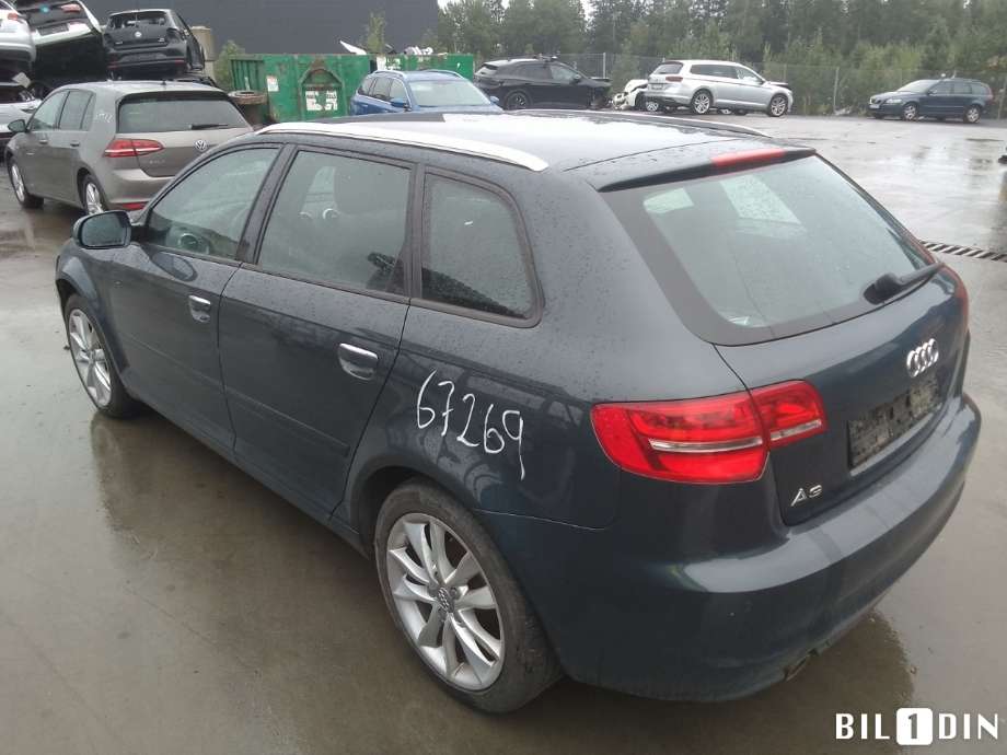 Audi A3 2009-2012 (Type II, Fase 2) , Motorkode: CAYC, Girkassekode: 