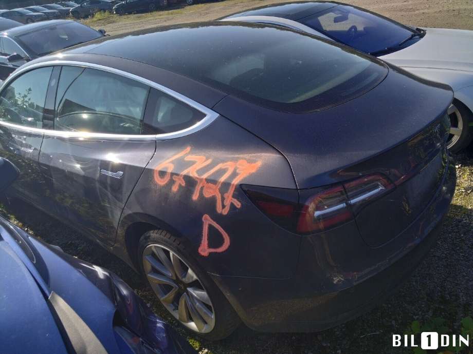Tesla Model 3 2018-2023 (Fase 1) , Motorkode: 3D3, Girkassekode: 