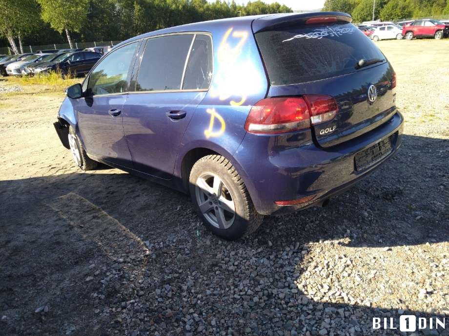 VW Golf VI 2008-2012 , Motorkode: CAYC, Girkassekode: