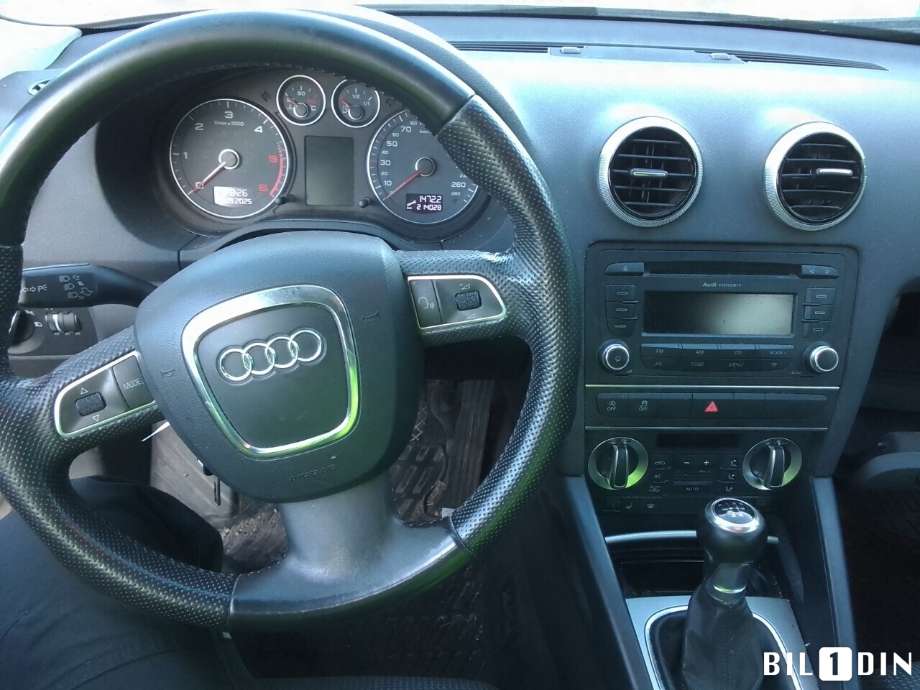 Audi A3 2009-2012 (Type II, Fase 2) , Motorkode: CAYC, Girkassekode: 