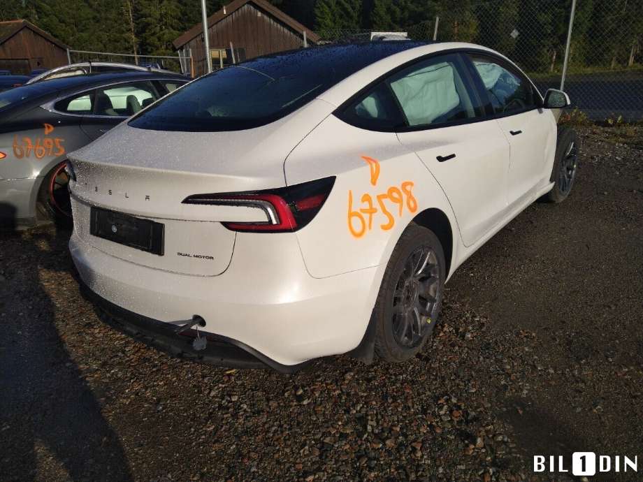 Tesla Model 3 2018-2023 (Fase 1) , Motorkode: 3D3, Girkassekode: 