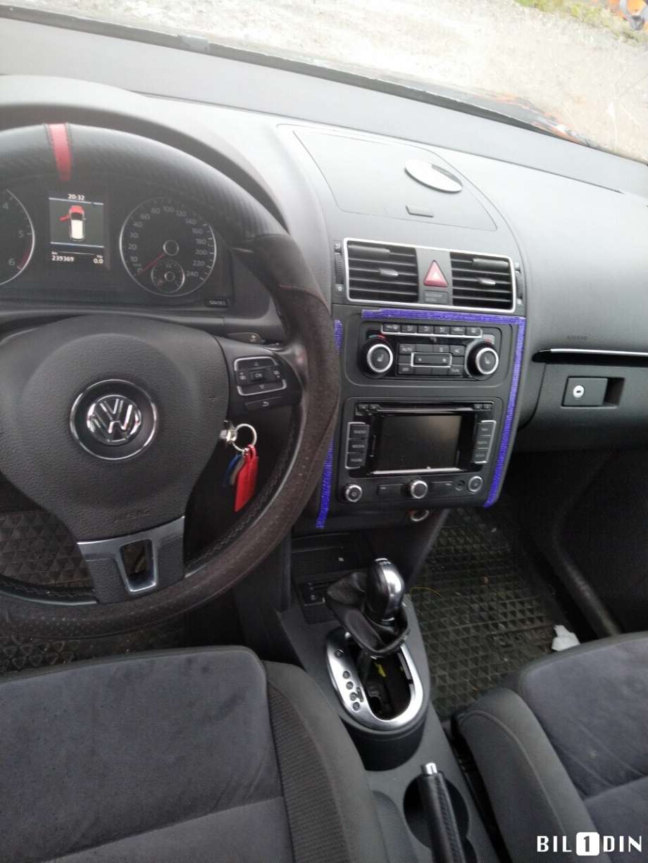 VW Touran 2010-2015 (Type I, Fase 3) , Motorkode: CFJA, Girkassekode: 