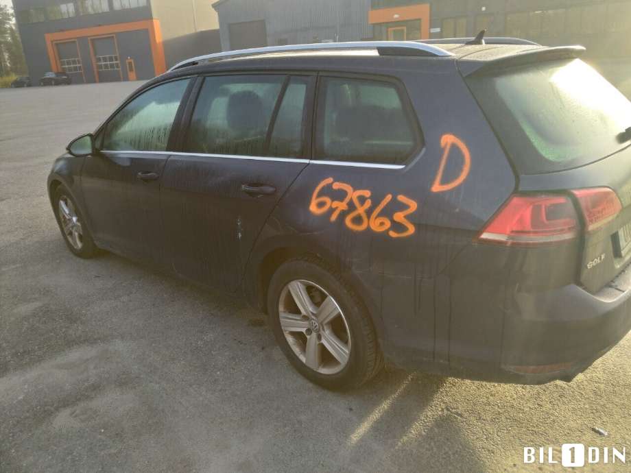 VW Golf VII 2012-2017 (Fase 1) , Motorkode: CRLB, Girkassekode: 