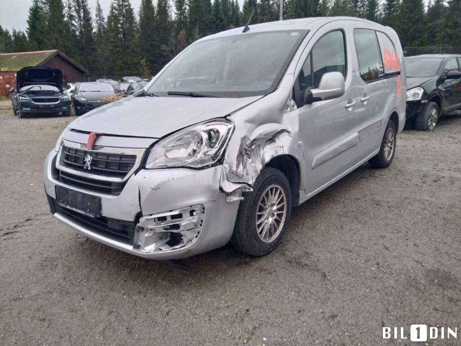 Peugeot Partner 2015-2019 (Type II, Fase 2) , Motorkode: BHY, Girkassekode: 